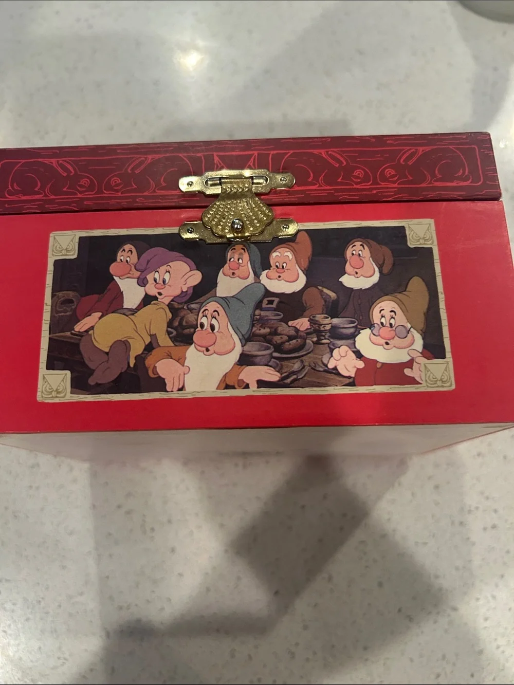 Disney Snow White Decorative Jewelry Box comes with free gifts 🎁